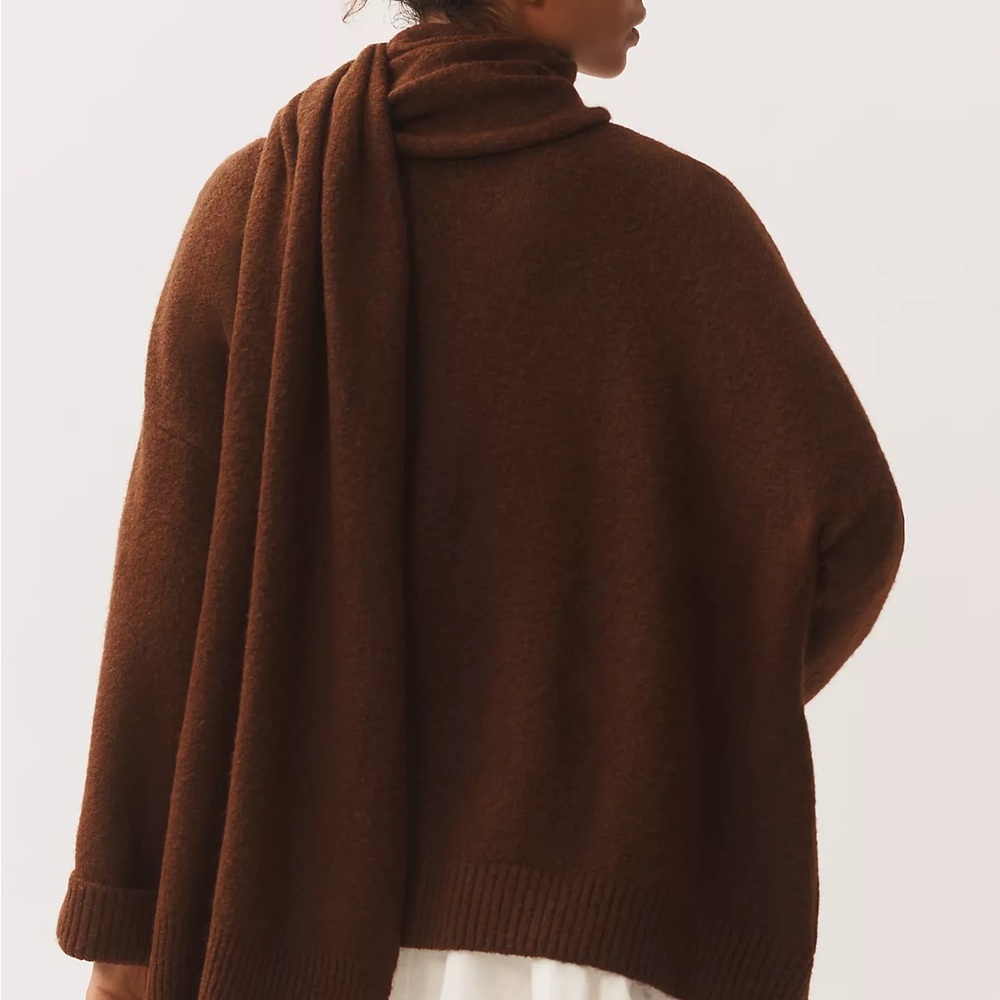 Anthro scarf cardigan - Picture 2 of 2